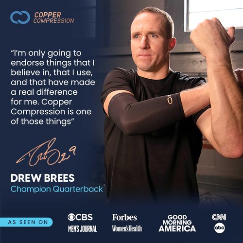 Copper Compression CopperFreeze™ Knee Sleeve Hot & Cold Therapy Support for Pain, Swelling, and Injury Recovery – 360° Copper Infused Relief for Knees and Joints