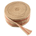 ZOENHOU 22 Yards 3.5 Inch Upholstery Jute Webbing, Wide Craft Jute Webbing Tape, Natural Chair Webbings for Outdoor Furniture, DIY Projects, Rustic Decorations