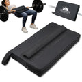 Lights Mountain Square Hip Thrust Pad for Smith Machine, Extra Thick Firm Barbell Pad for Glute Bridges, Non-Slip Hook & Loop, Heavy Duty Support for Squats & Hip Thrusts, Home Gym Equipment (Black)