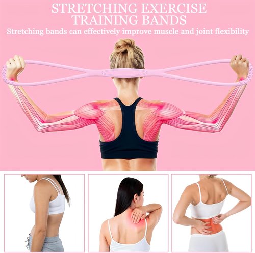 Figure 8 Fitness Resistance Band - Versatile Elastic Bands for Leg, Glute & Arm Training | Home Gym Equipment