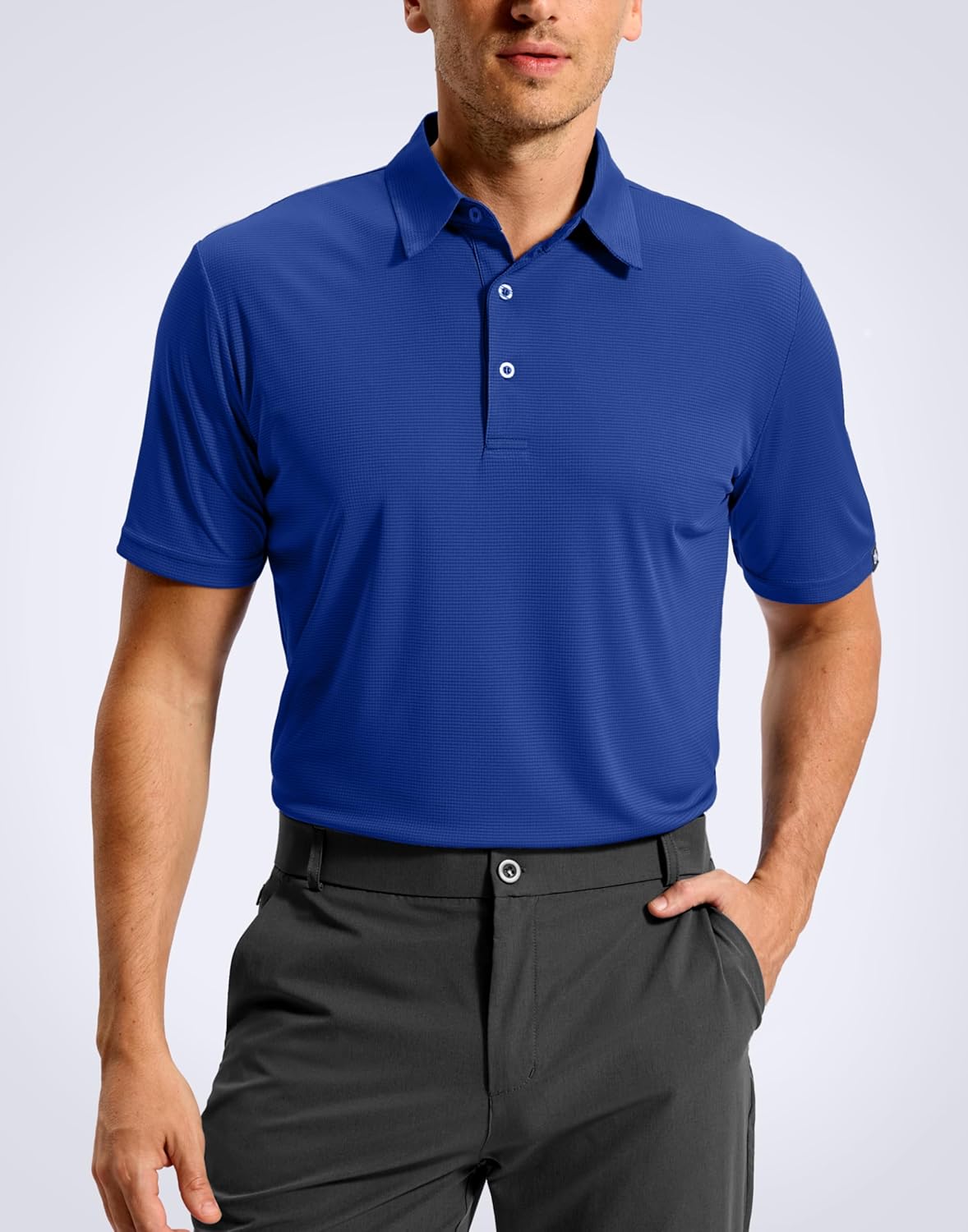 Skiennix Men's Golf Shirt - Lightweight Dry Fit Moisture-Wicking Performance Polo | Short Sleeve, Athletic Style
