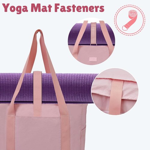 NGIL Yoga Tote Bag - Versatile Gym & Work Tote for Women | Ideal for Laptops & Travel