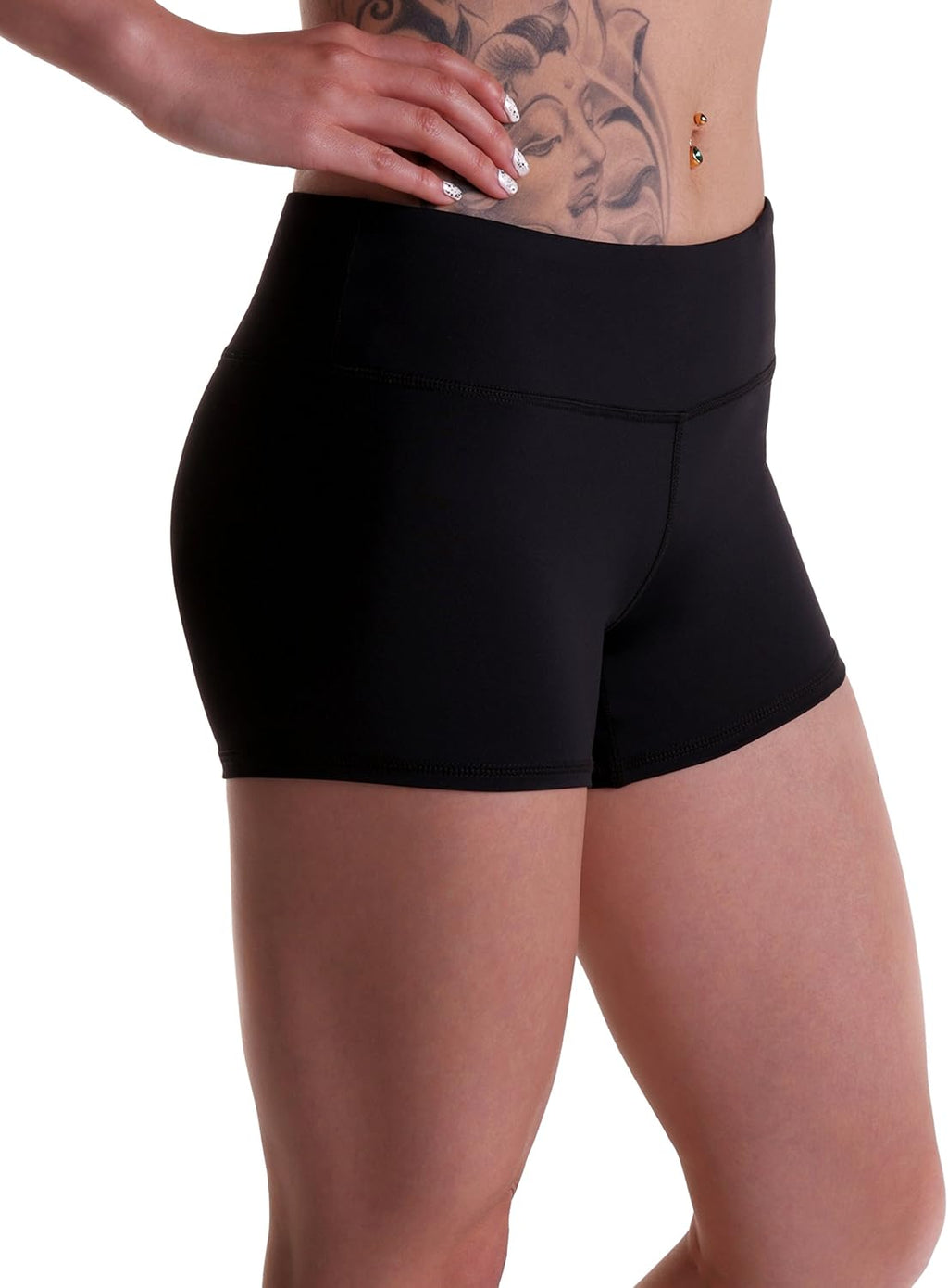 Tough Mode Women's Compression Shorts - 3" Athletic Workout & Volleyball Gear | Comfortable Fit
