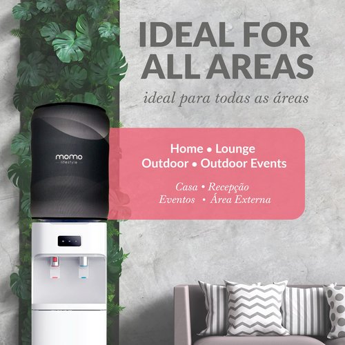5 Gallon Cover Double Sided Design Durable Cooling Neoprene (Wetsuit Material) Reversible Large 5 Gallon Sleeve Accessory (Ocean Inverted (for top Loading Water Coolers))