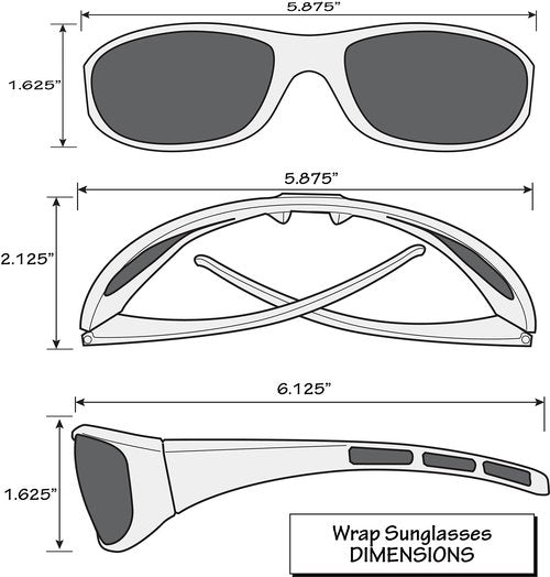 Pittsburgh Steelers Wrap Sunglasses
