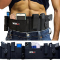 Skiennix Belly Band Holster - Concealed Carry for 2 Guns | Adjustable Tactical Waistband, Fits S&W, Glock, Ruger