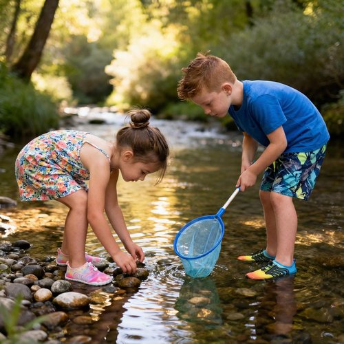 BARERUN Kids Aqua Shoes - Quick Dry Breathable Athletic Sneakers for Beach & Pool | Lightweight, Adjustable Fit