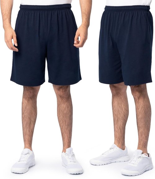 Fruit of the Loom Eversoft Cotton Shorts - Comfortable Pockets | Sizes S-4XL
