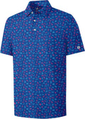 ZITY Men's Golf Shirts - Short Sleeve Performance Polo | Moisture-Wicking Casual Collared Design