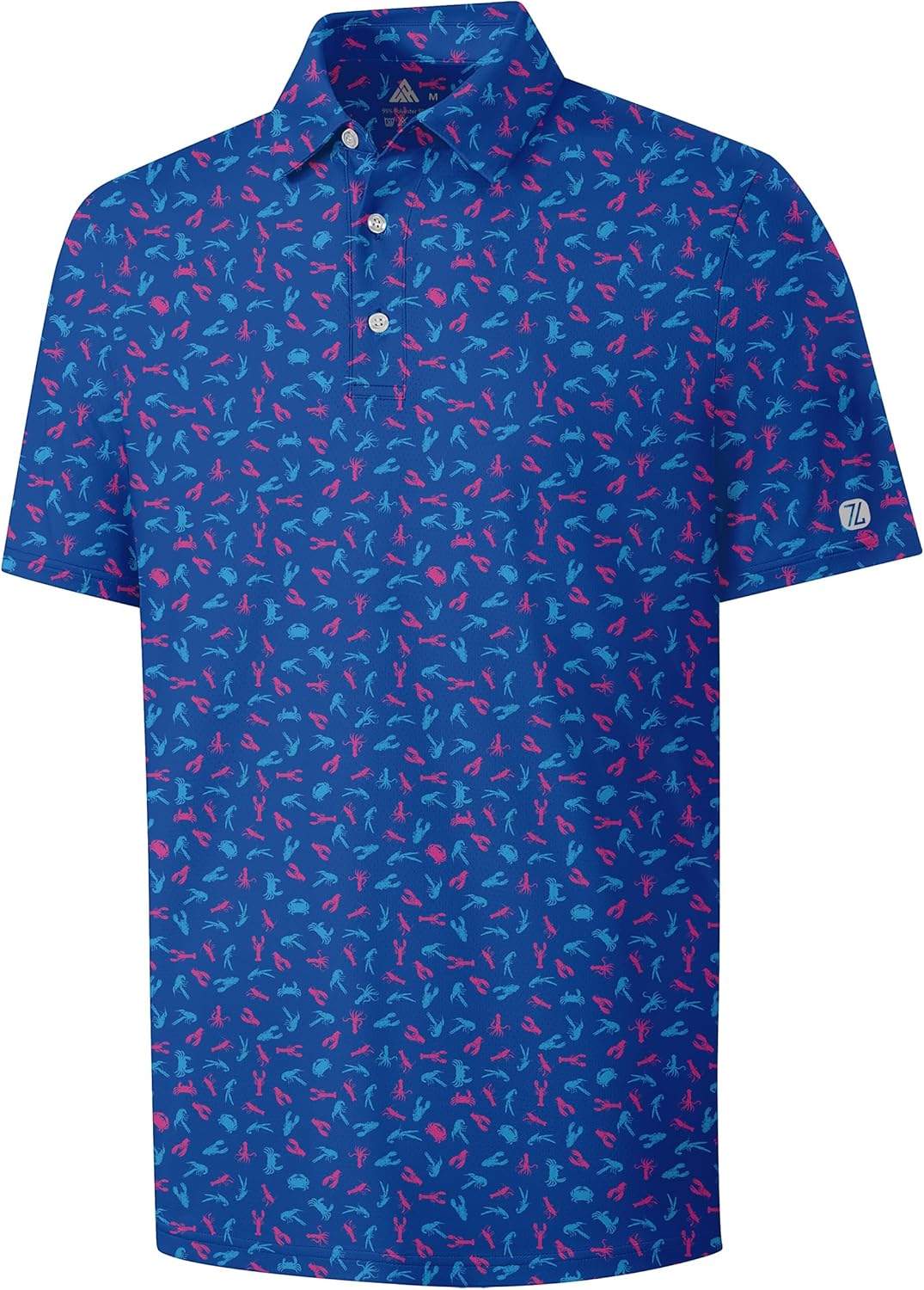 ZITY Men's Golf Shirts - Short Sleeve Performance Polo | Moisture-Wicking Casual Collared Design