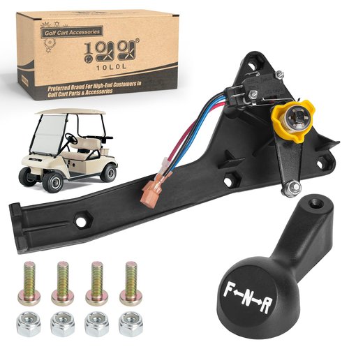 10L0L Forward and Reverse Shifter Assembly Kit for Club Car DS 1992-Up Gas Golf Cart, Replacement for Club Car Forward Reverse Switch OEM 1016947, 8248, 8233