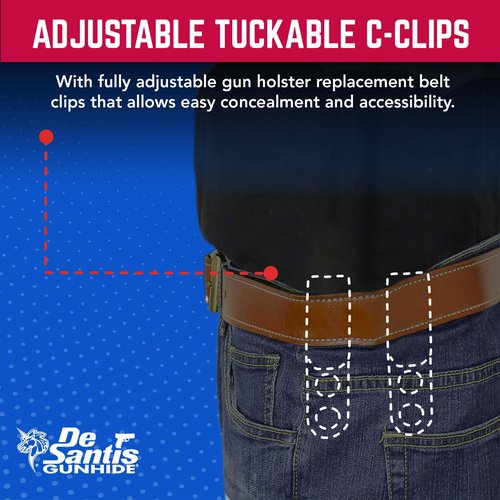 Desantis Y71BZZZZ0 2 Medium C-Clips