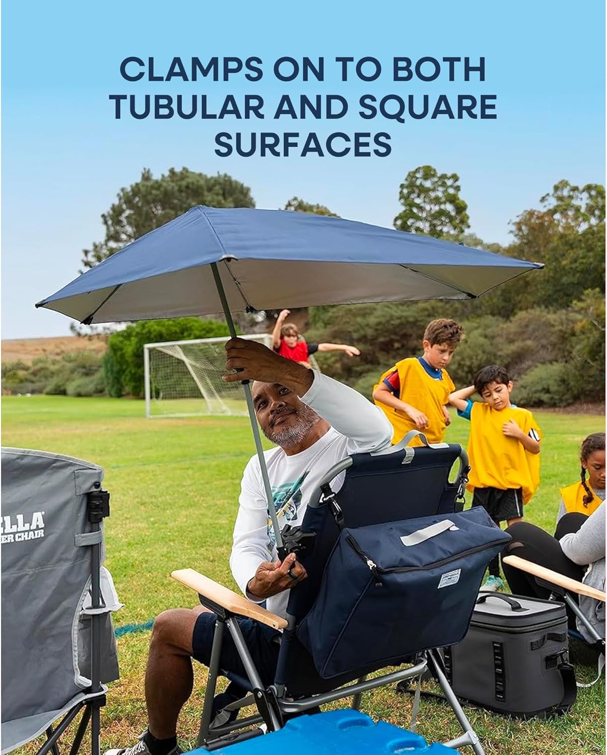 Sport-Brella Versa-Brella SPF 50+ Adjustable Umbrella - Universal Clamp for Ultimate Sun Protection