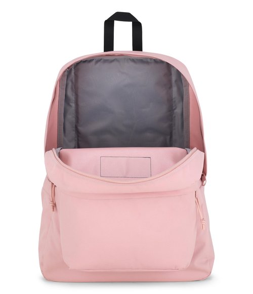 JanSport Superbreak Backpack - Durable, Lightweight Premium Backpack, Misty Rose