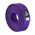 Fadi Sports Revansh Martial Arts Belt - Uniform Rank Belt for Karate, Judo, Aikido, Taekwondo - Unisex, for Kids Adults (Purple, 4)