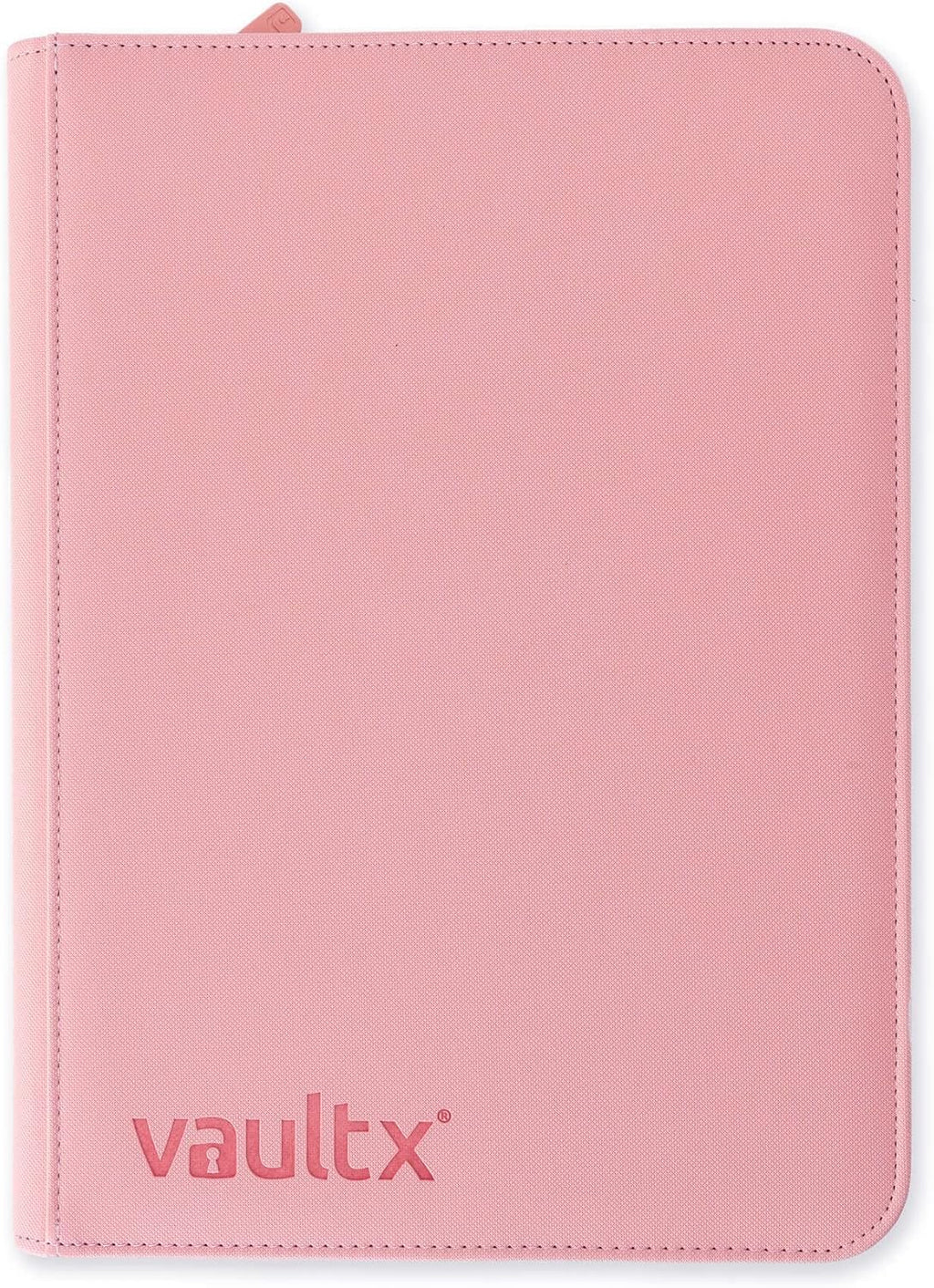 Vault X 9 Pocket Trading Card Zip Binder - Premium Exo-Tec Material, Holds 360 Cards, Pink