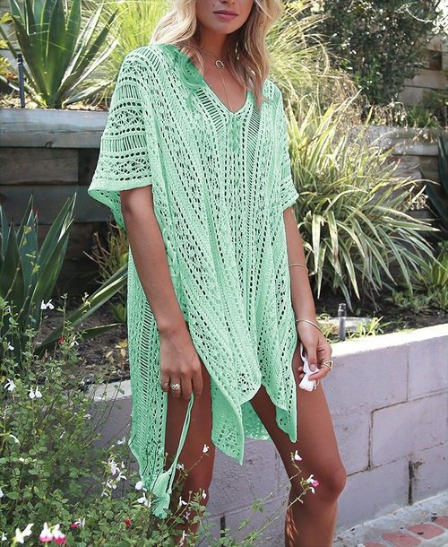 HARHAY Women's Bikini Swimsuit - Stylish Crochet Cover-Up for Summer Beach Fun