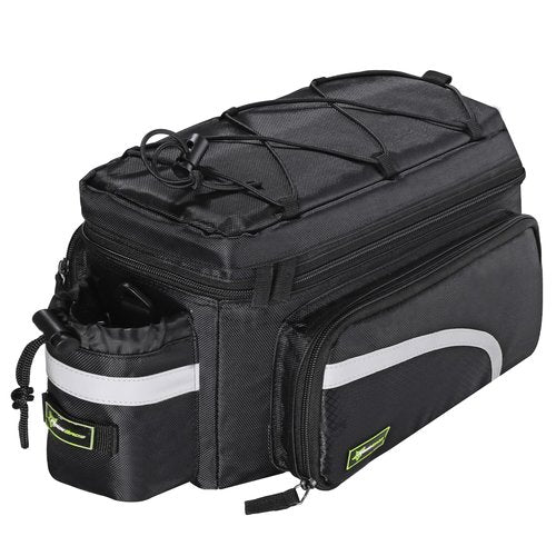 ROCKBROS Bike Trunk Bag 13L-25L Bike Rear Rack Bag Bike Cargo Rack Bag Rear Rack Carrier Bag