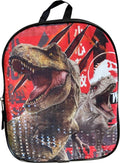 Fast Forward Jurassic World 11" Mini Backpack (Black-Grey-Red)