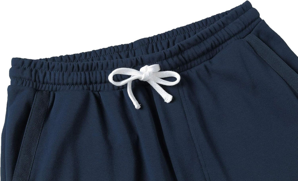Skiennix Men's Casual Cotton Knit Jogger Shorts - Comfortable Drawstring Design | Perfect for Gym & Leisure