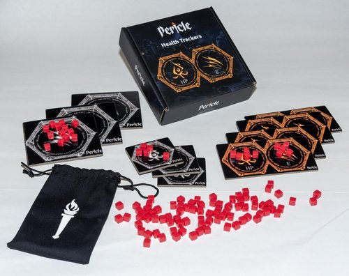 Pericle | Health Trackers | Gathering Darkness Tabletop RPG Accessory | 1 to 4 Players
