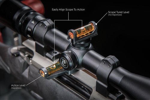Wheeler Engineering Level, Mounting Leveling Tool with Magnetic Base and Adaptable Design for Scope Mounting, Gunsmithing, and Maintenance, Color may vary