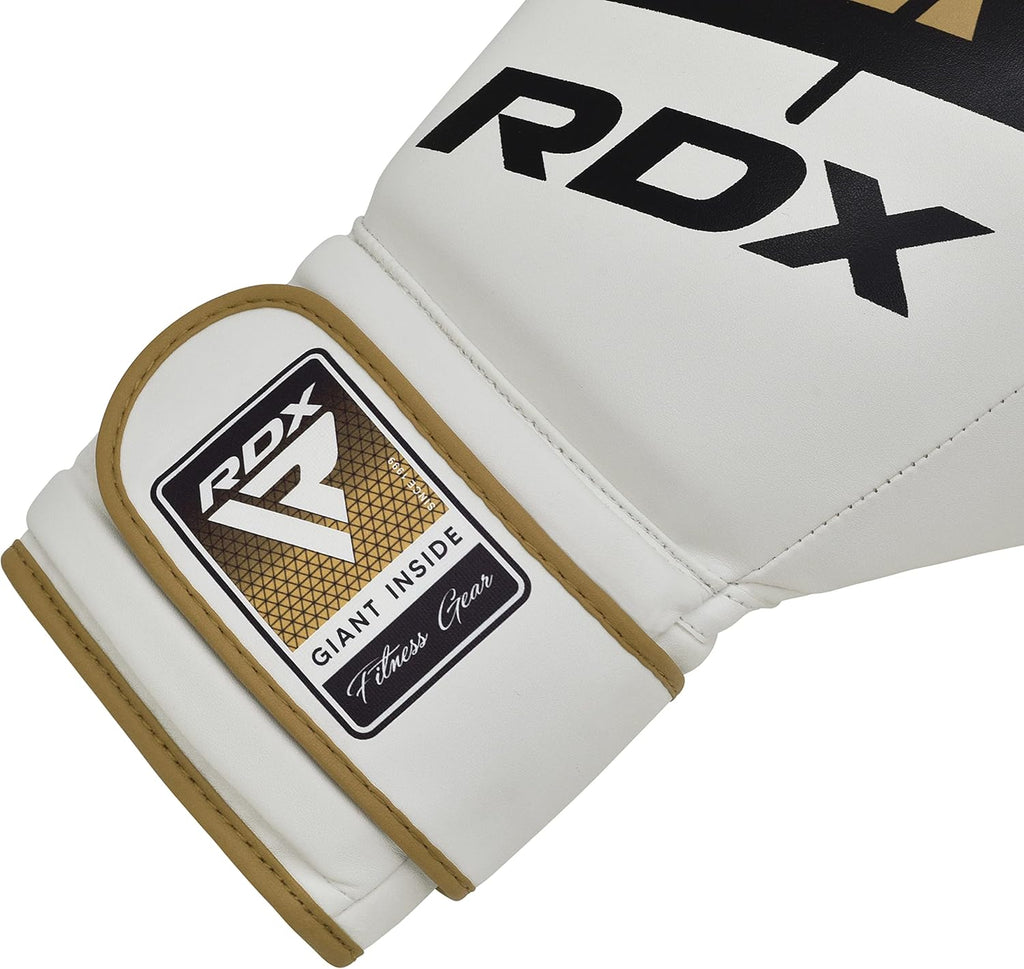 RDX Boxing Gloves EGO - Heavy-Duty Sparring & Training Mitts | Maya Hide Leather, Ventilated, 8-16 oz