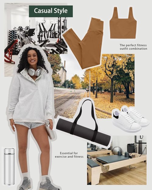 Gacaky Oversized Casual Sweatshirt for Women - Long Sleeve Button Henley Neck Pullover Top