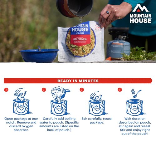 Mountain House Gluten-Free Chicken & Mashed Potatoes - Freeze-Dried Camping Meal, 2 Servings, 30-Year Shelf Life, 2-Pack