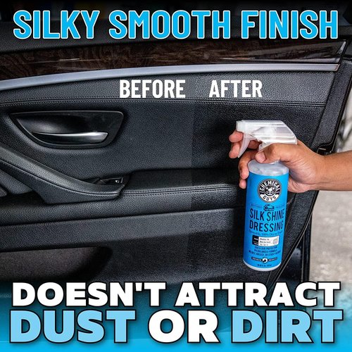Chemical Guys Silk Shine Tire & Trim Dressing - Non-Greasy Vinyl & Plastic Restorer Spray, 16 fl oz