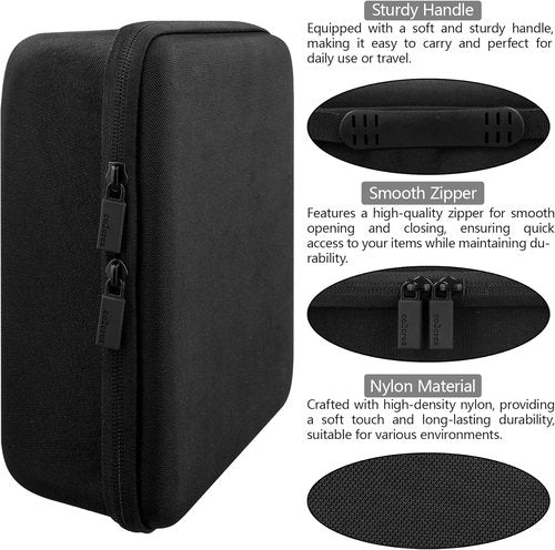 co2CREA Hard Case for OMRON Blood Pressure Monitors - Fits BP5450, BP5465, BP5350 & BP5360