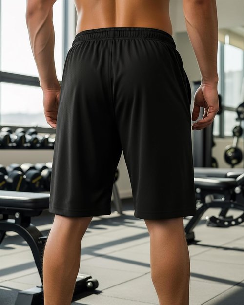 NY Threads Men's Athletic Shorts - Quick Dry, Lightweight Running & Workout Gym Shorts with Pockets | 2 Pack