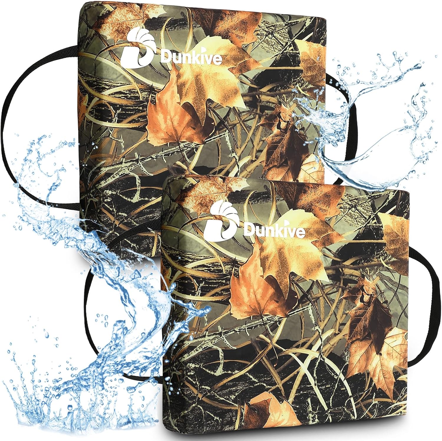 Skiennix Boat Throw Flotation Cushions - USCG Approved Emergency Device | 2 Pack Camouflage