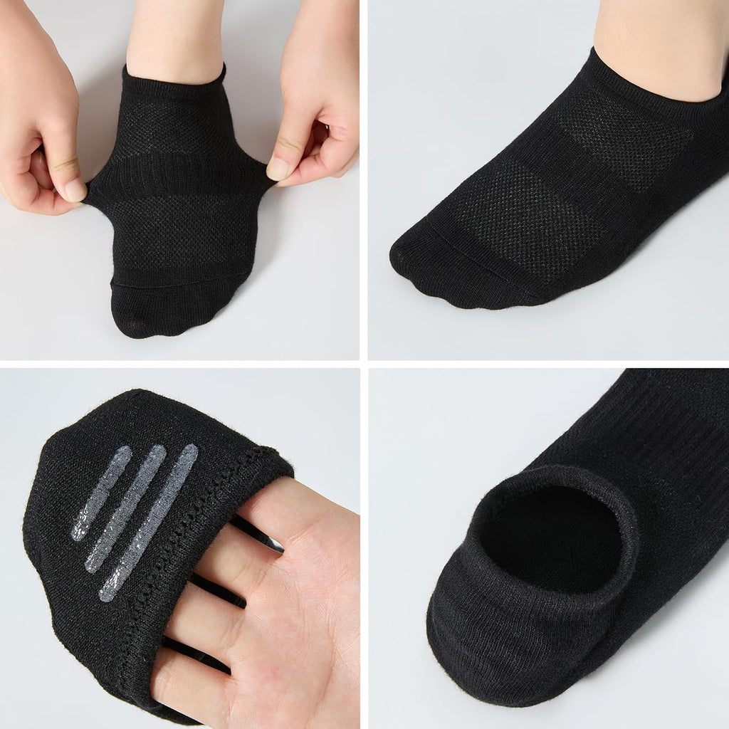 Skiennix No Show Socks - Low Cut Anti-Slip Athletic Liner Socks for Men & Women | Comfortable & Invisible