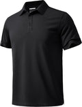 MAGNIVIT Men's Polo Shirt - Short Sleeve Cotton Pique | Moisture-Wicking Performance Golf Tee