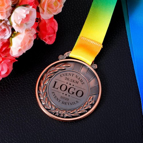 Eunigem Custom Gold Award Medals - Olympic Style Winner Medals for Sports, Graduation & Competitions