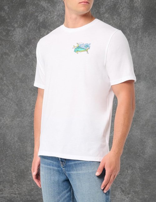 HUK Men's Fishing Graphic Tee - Performance Short Sleeve | Quick-Dry Comfort
