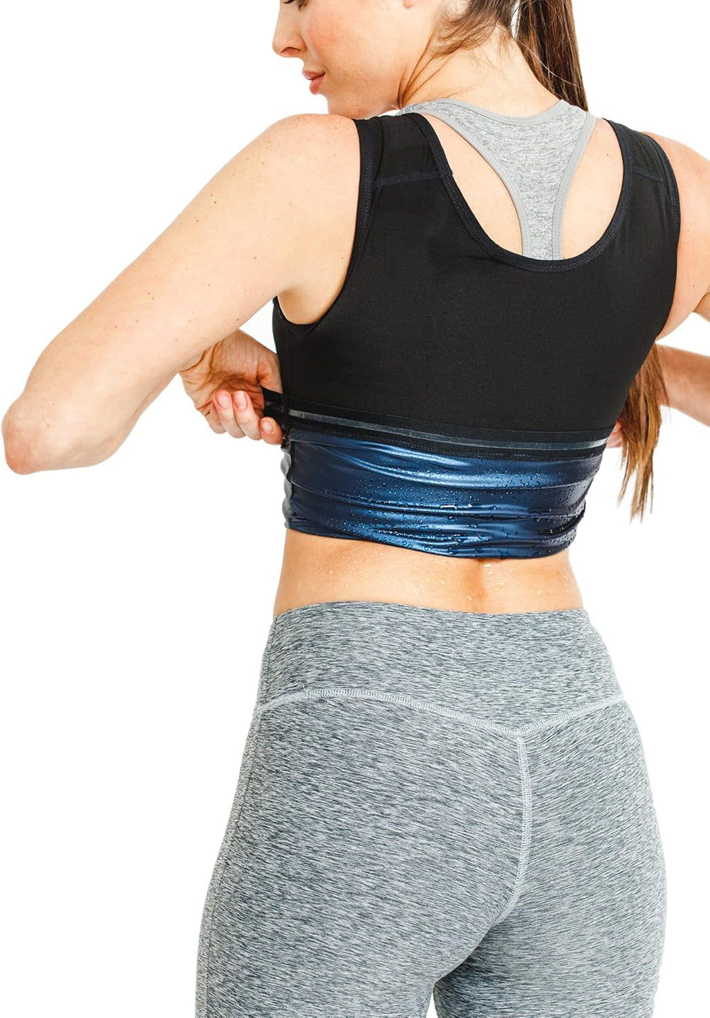 Sweat Shaper Premium Sauna Tank Top - Slimming Workout Shirt for Women | Comfortable Fit & Enhanced Sweat