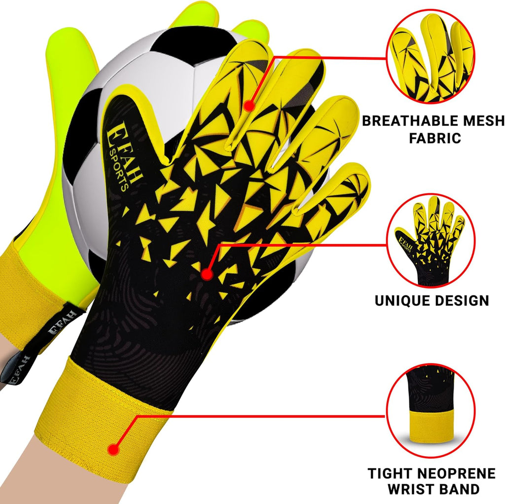 Regine Switzerland Soccer Goalkeeper Gloves - Professional Grip Protection for Kids & Adults