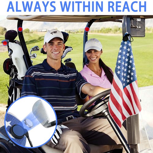 Magnetic Golf Towels for Golf Bags, Funny Golf Towels for Men & Women, Industrial Strength Magnet for Strong Hold to Golf Carts or Clubs