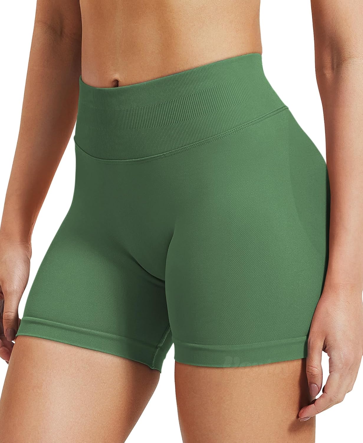 VOYJOY Women's Workout Shorts - Scrunch Butt Lifting Seamless Gym Biker Shorts | Multiple Sizes Available