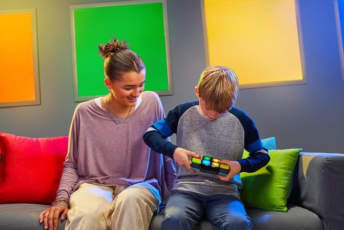 Moose Games Flipslide - Fast-Paced Handheld Puzzle Toy for Ages 8-13 | Perfect Travel Game for Kids