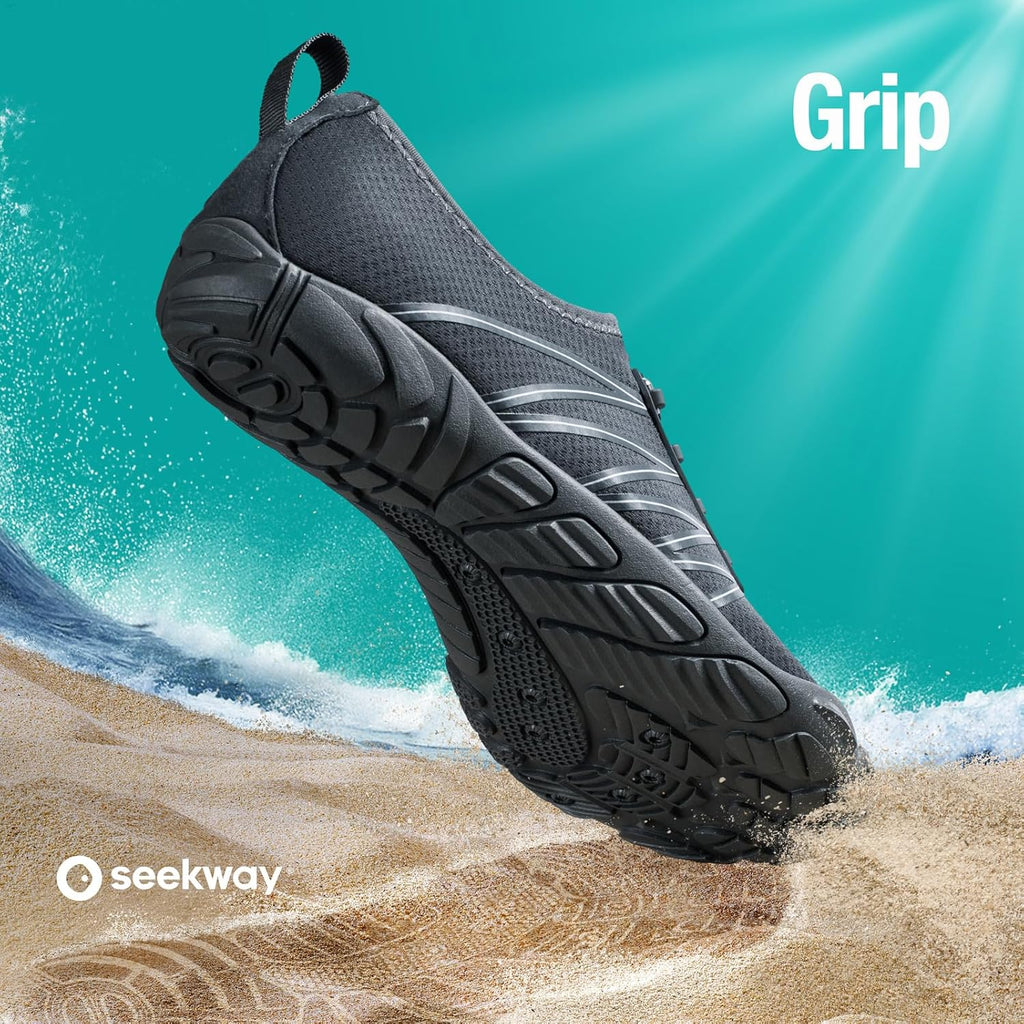 SEEKWAY Aqua Shoes - Quick-Dry Water Footwear for Men & Women | Perfect for Beach, Pool, and Hiking
