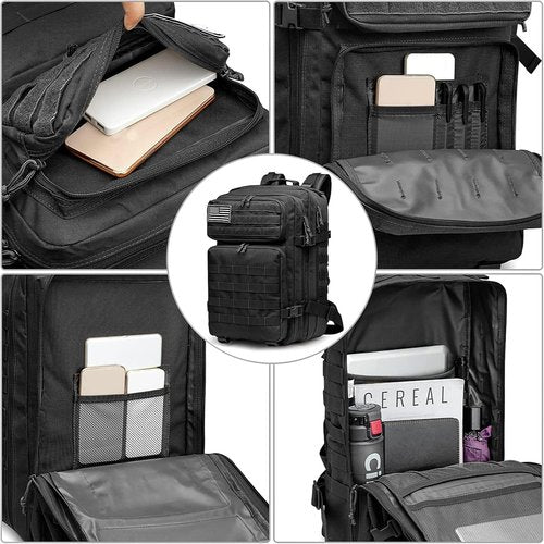 G4Free 45L Military Tactical Backpack - Versatile Molle Pack for Survival & Travel