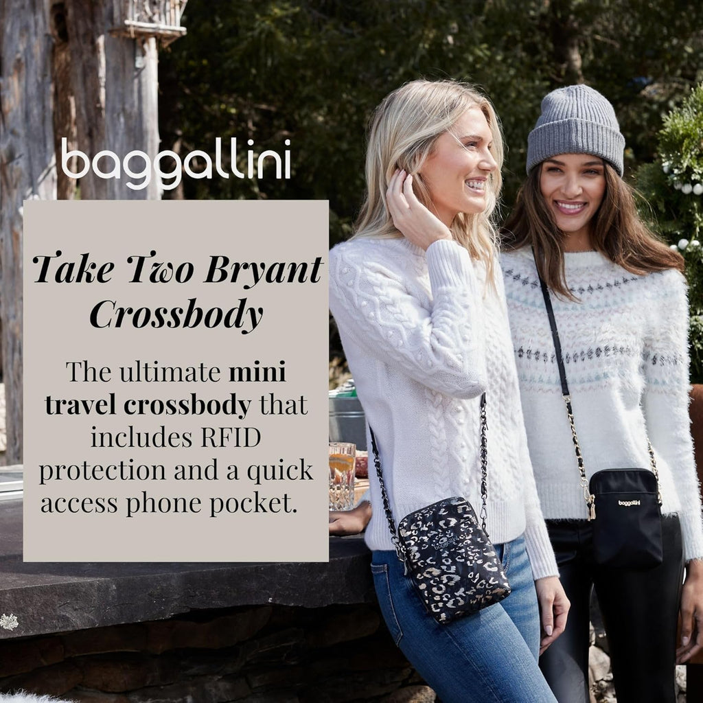 Baggallini RFID Bryant Crossbody Bag - Stylish & Functional | New Classic Collection
