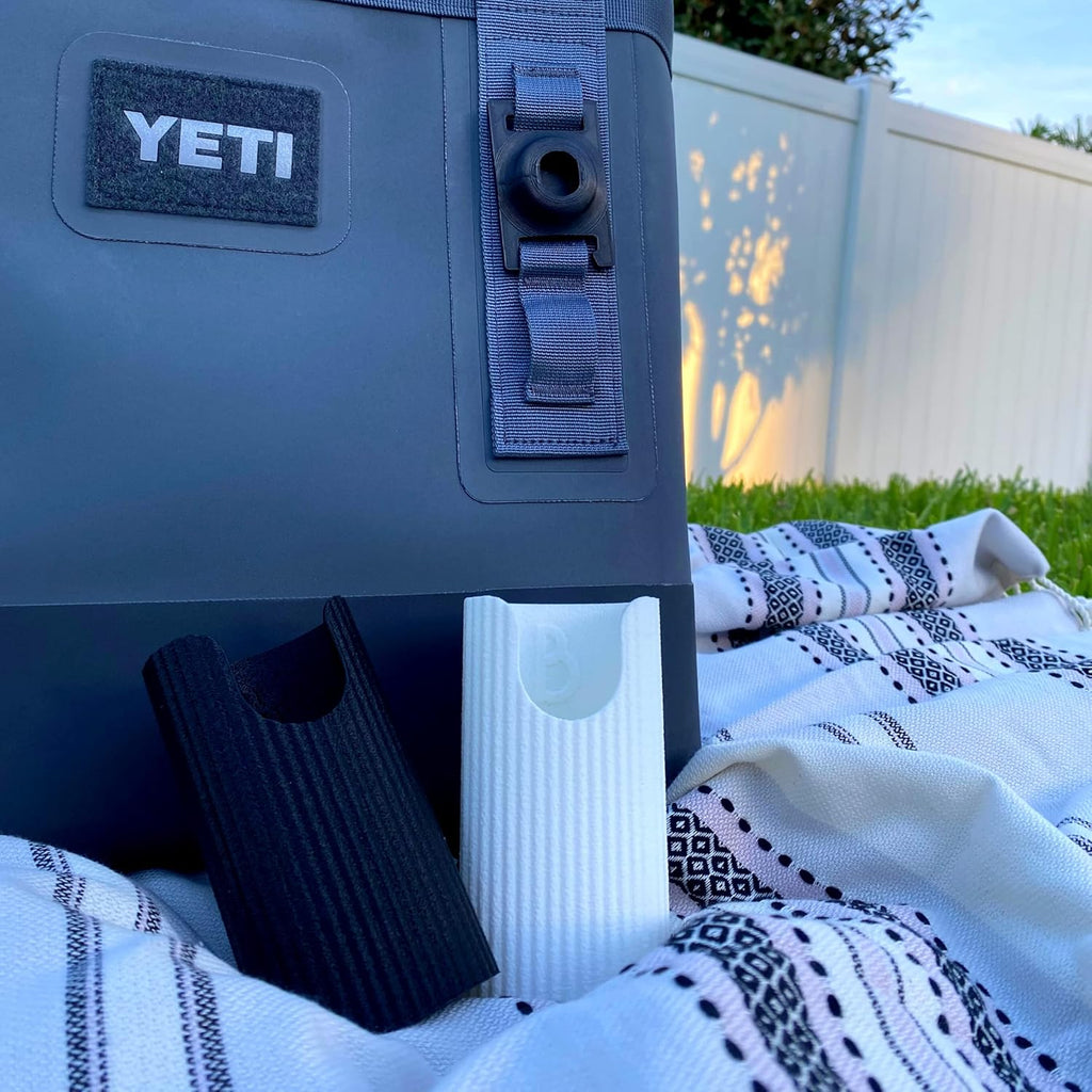 Yeti Sunglasses Holder Attachment - Securely Hold Sunglasses on Soft Coolers & Backpacks - Made in USA!
