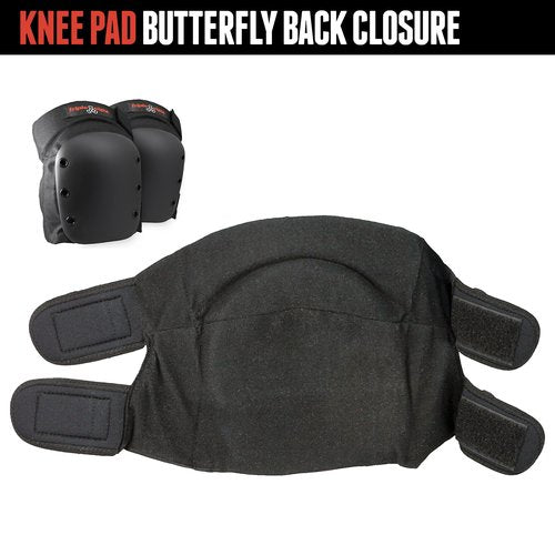 Triple Eight Street 2-Pack Knee and Elbow Pad Set, Large , Black