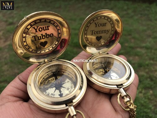 Brass Compass, Your Tommy Compass, Birthday Gifts, Working Compass, Dual Set Compass, Great Gifts