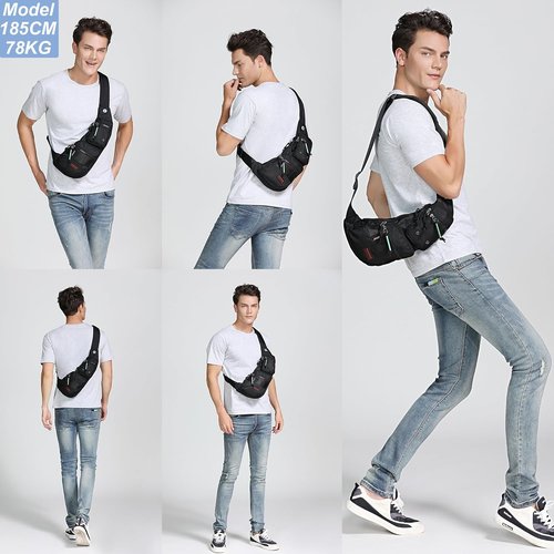 NICGID Sling Bag - Versatile Crossbody Backpack for Men & Women | Casual Daypack in Stylish Design