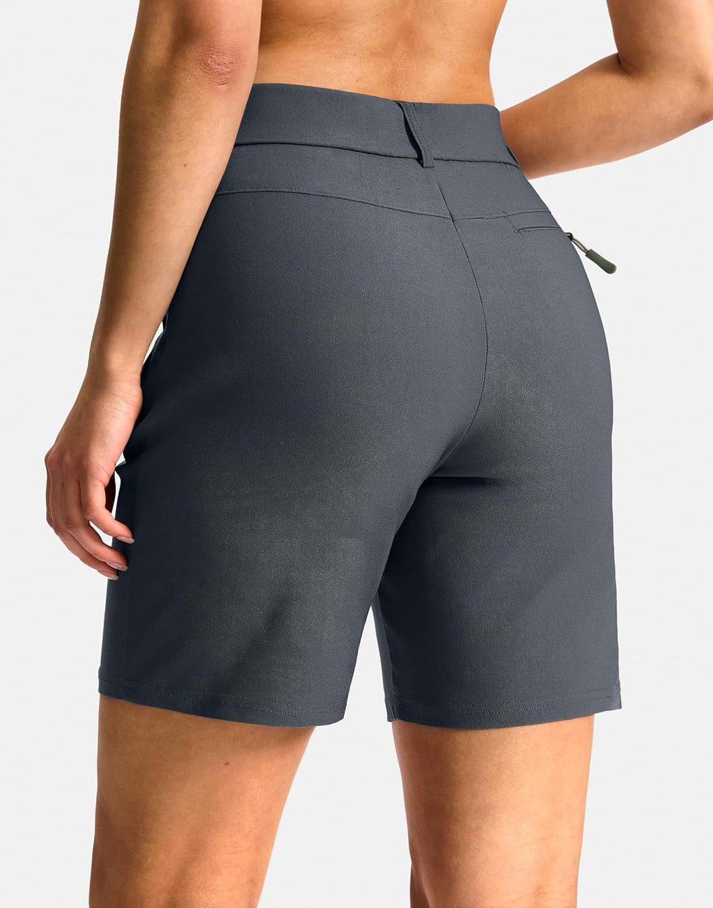 SANTINY Women's Hiking Golf Shorts - Quick Dry Stretch Fabric with 3 Pockets | 5"/7" Sizes Available